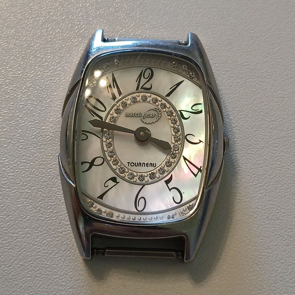 Parts/Repair Tourneau Watch Gear MOP Dial Stainless Steel Women's Watch Head